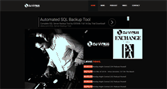 Desktop Screenshot of djvyrus.com